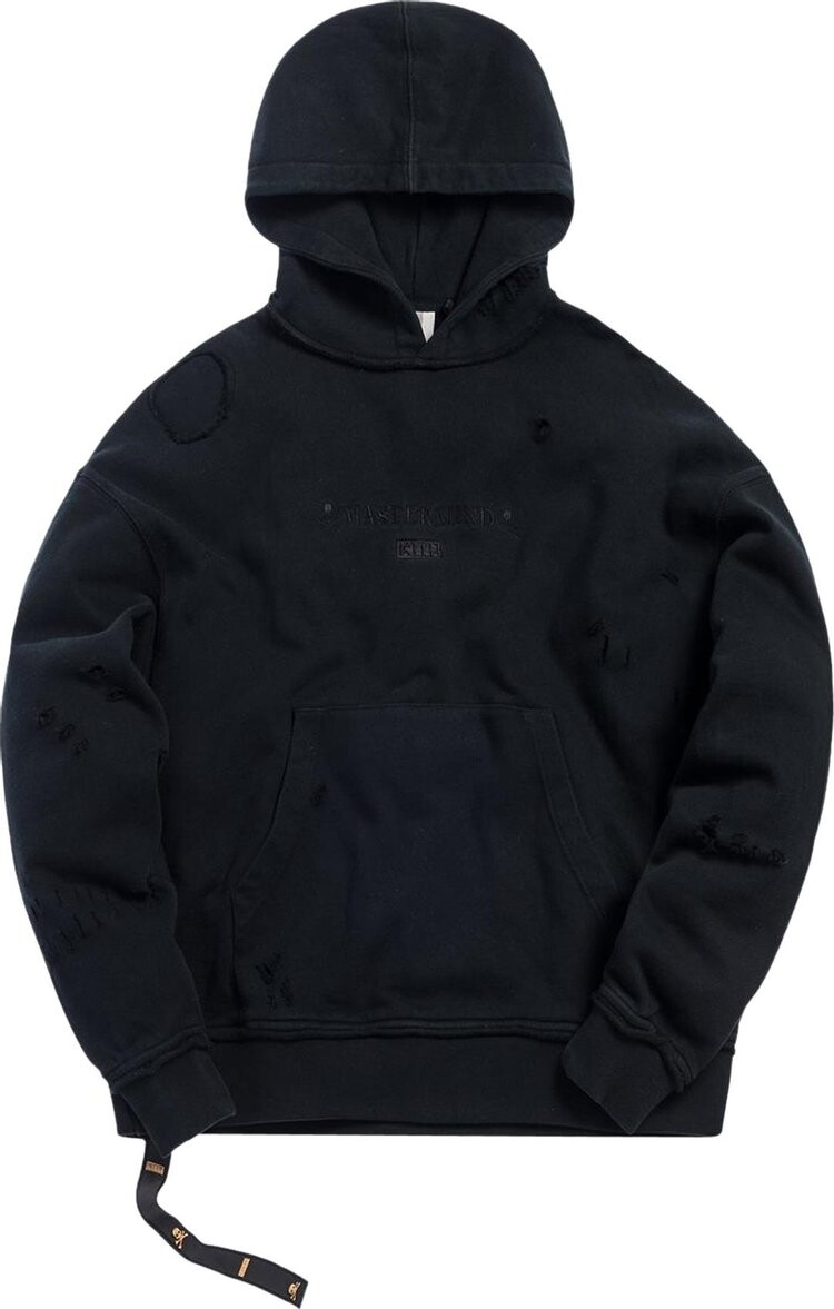 

Худи Kith x Mastermind World Knit Hoodie 'Black', черный