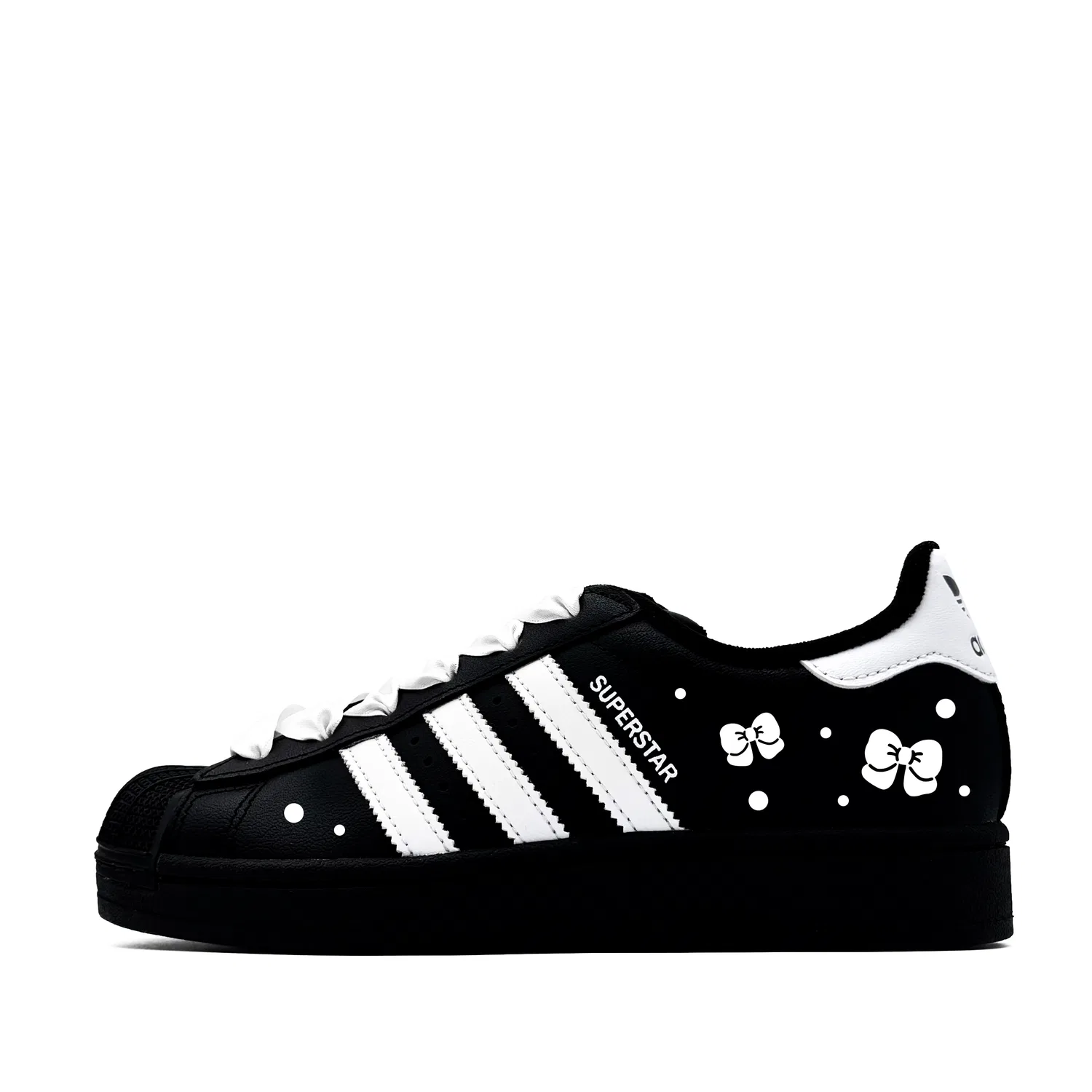 Детские скейтборд-кроссовки Superstar 2 Adidas Originals, черный