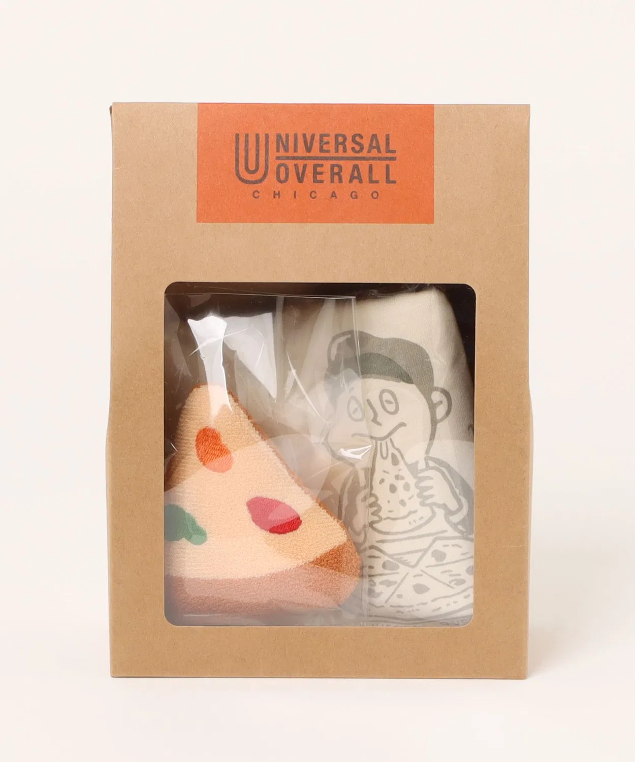 Детский комплект для кормления с пиццей, модель Pizza UNIVERSAL OVERALL, Green — фото 3