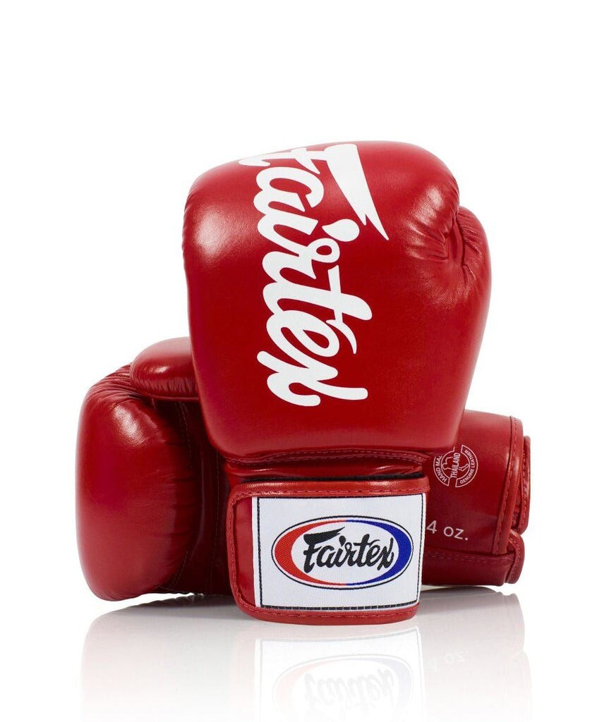 

Боксерские перчатки Fairtex Deluxe Tight-Fit, 12 oz., красный