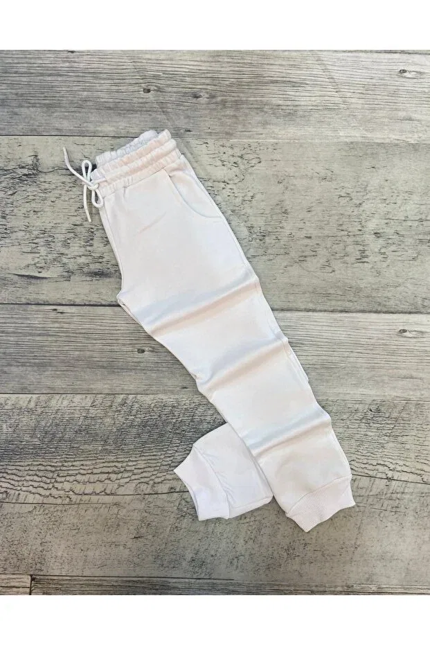 Детские спортивные штаны для мальчиков с эластичным манжетом Store, White