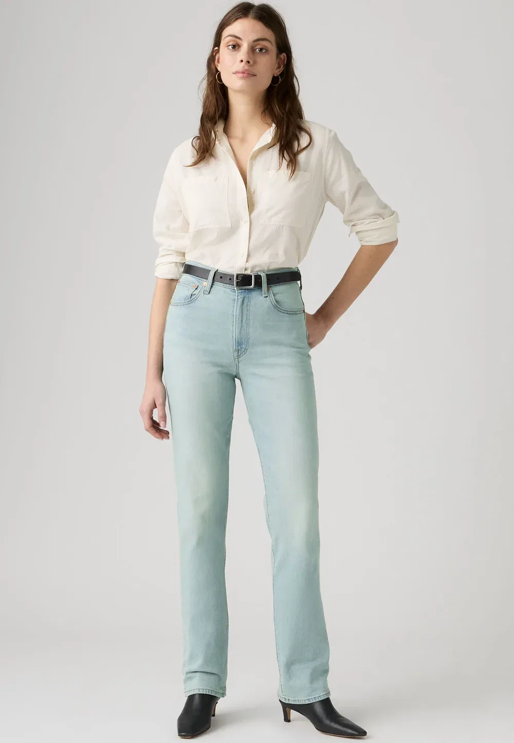 Узкие джинсы с зауженным кроем Levi'S, Belindas Light — фото 2