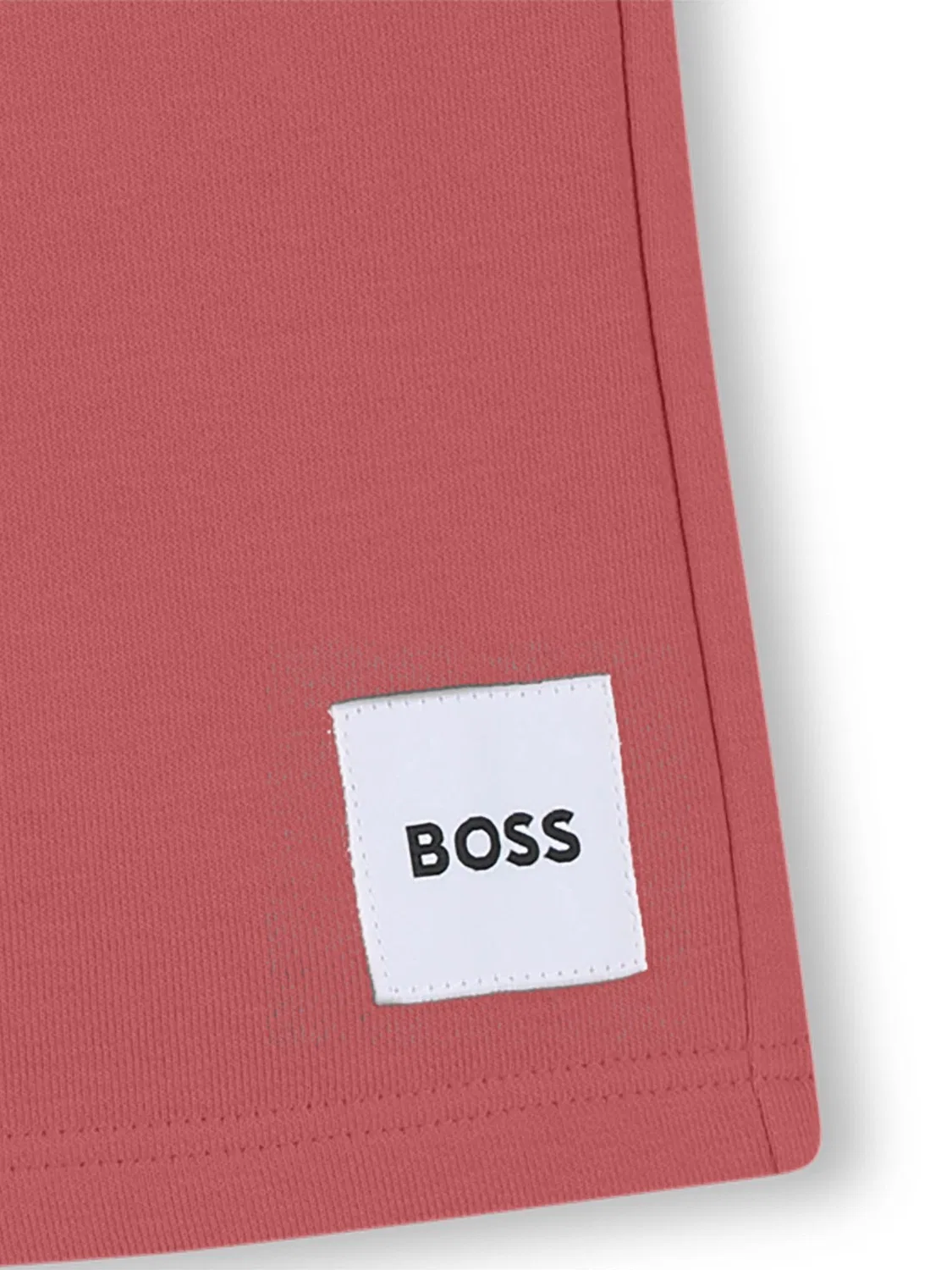 Шорты беговые, хлопок, полиэстер BOSS, красный — фото 3