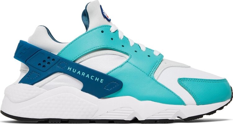 

Кроссовки Nike Air Huarache 'White Washed Teal', белый, Белый;синий, Кроссовки Nike Air Huarache 'White Washed Teal', белый