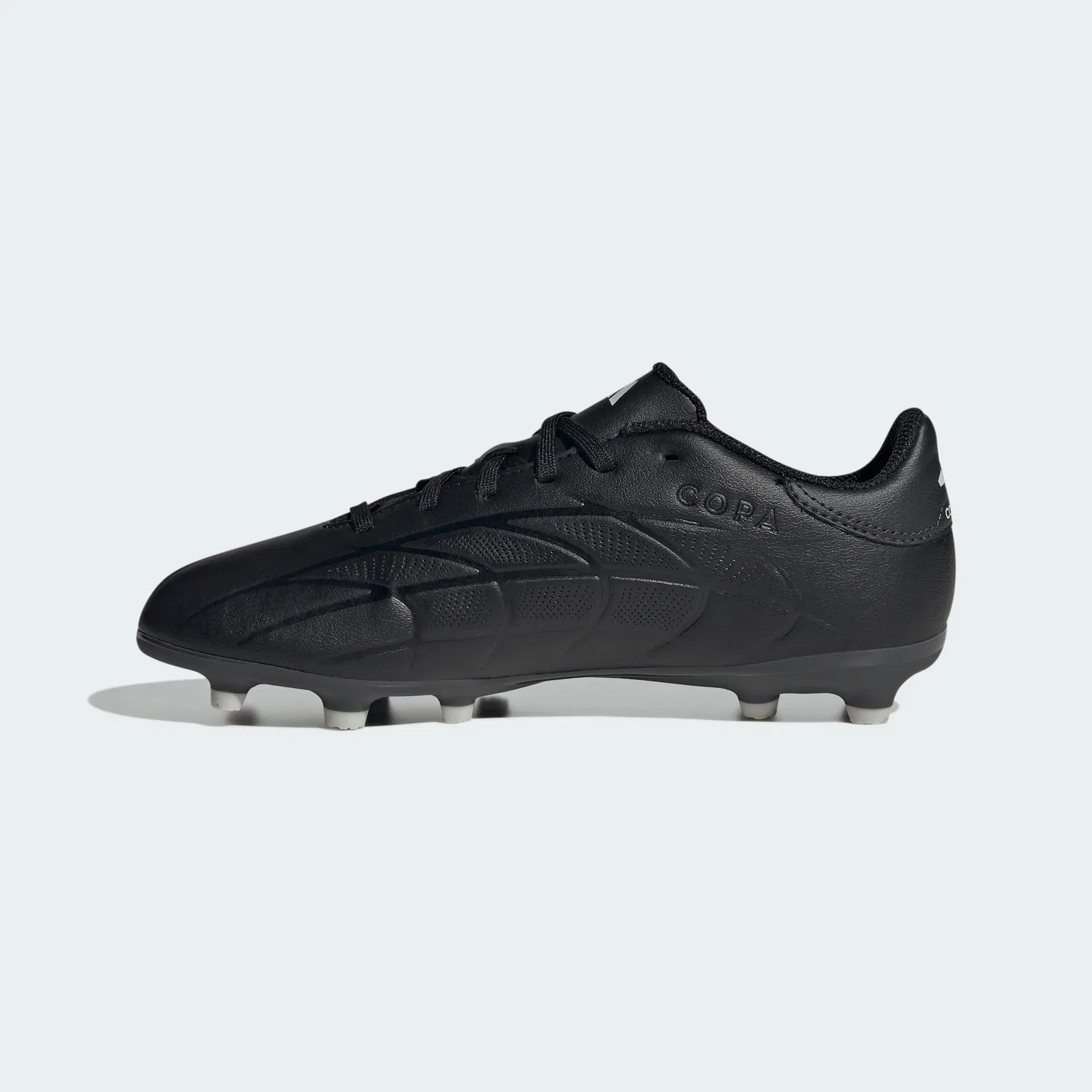 Детские футбольные бутсы с синтетическим верхом Copa Pure II Club FxG Adidas, Core Black Carbon Grey One — фото 2