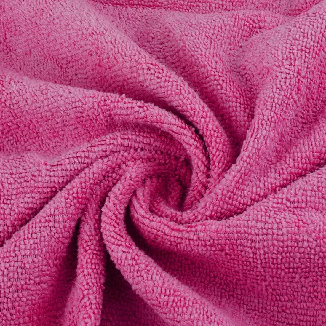 Микрофибровая шапочка для душа, 2 в 1, Ruilogod, Fuchsia — фото 4