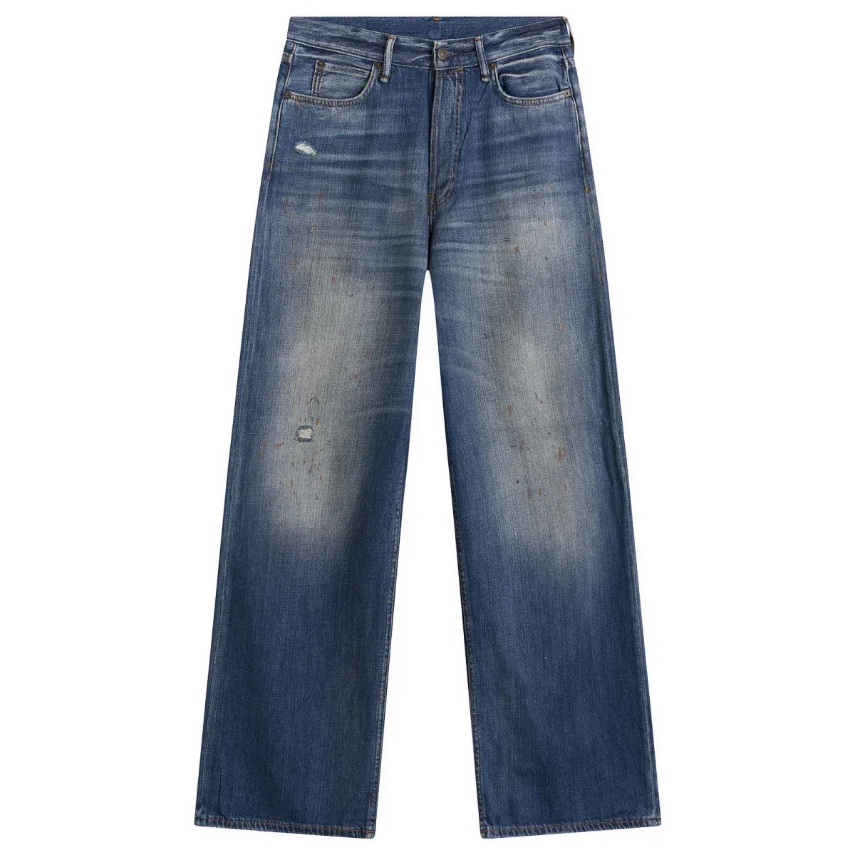 Джинсы свободного кроя 1981 Acne Studios, Mid Blue