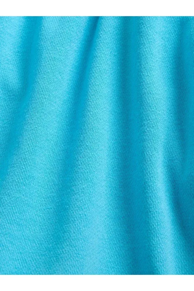 Детские шорты для девочек хлопковые с принтом Gap, Light Blue000 — фото 4