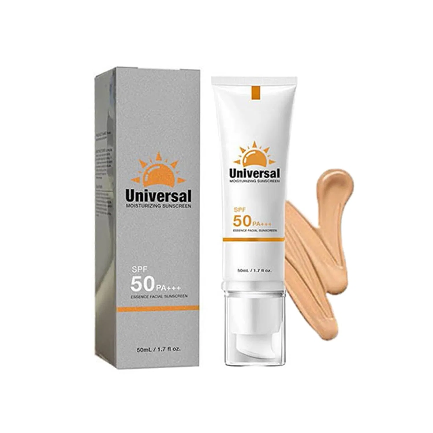 Солнцезащитный крем для лица SPF 50+ PA++++, 50 мл Generisch