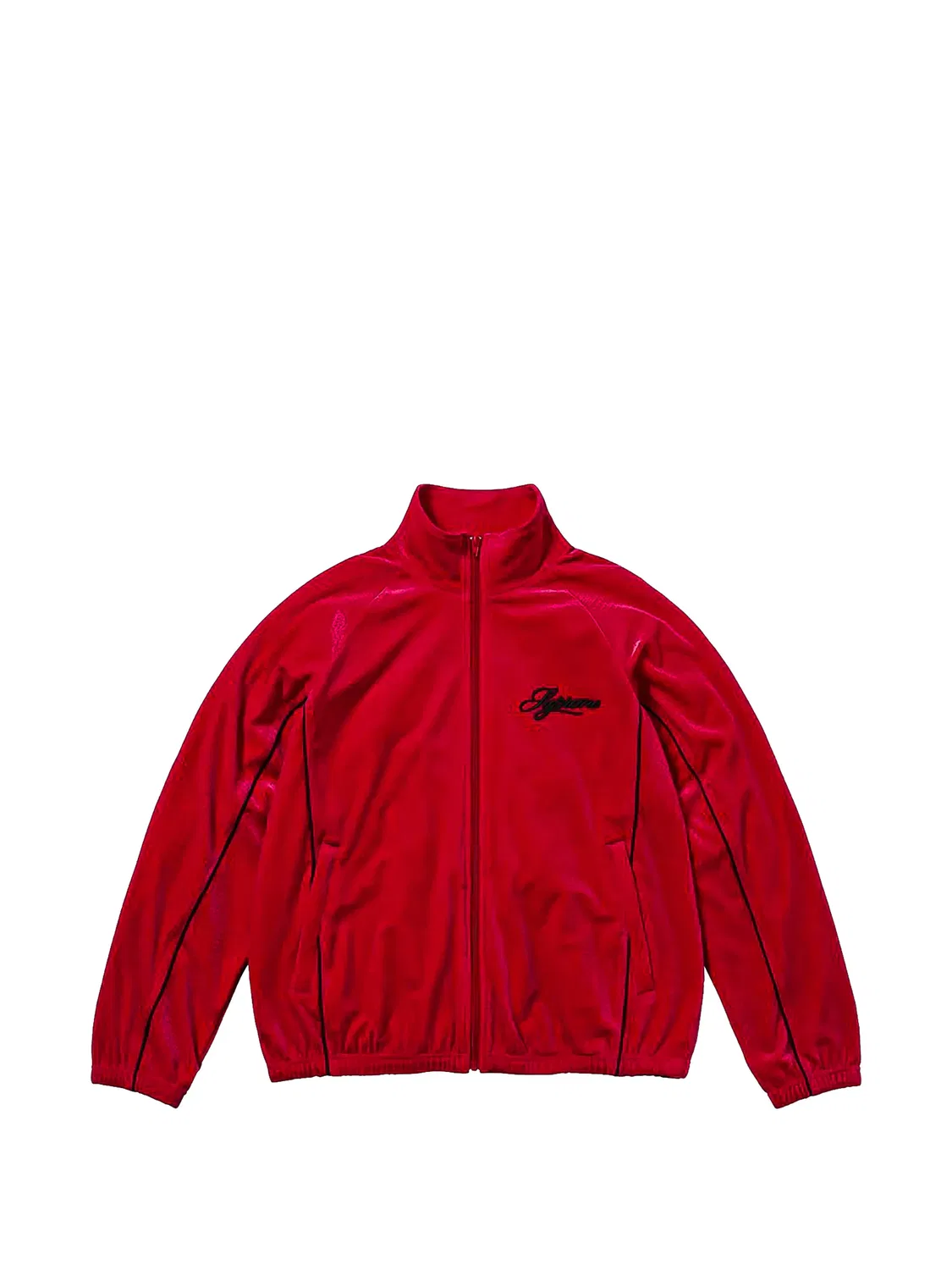 Спортивная куртка на молнии Supreme, красный