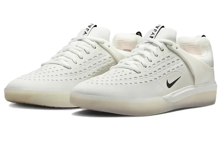 Кроссовки Nike SB Nyjah 3, белый/черный — фото 3