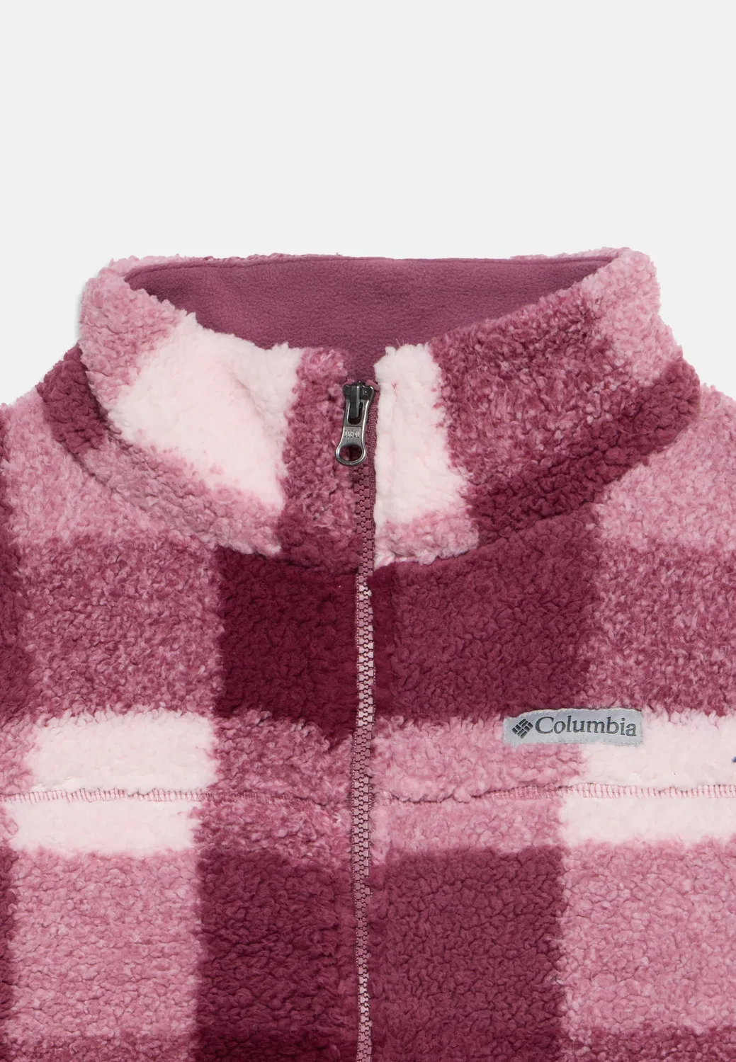 Флисовая куртка унисекс с принтом West Bend на молнии Columbia, Antique Mauve — фото 4