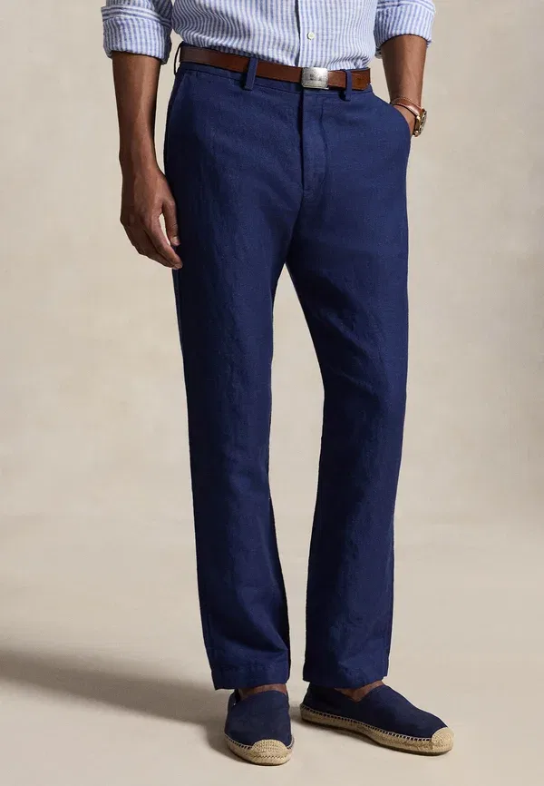 Брюки из льна и хлопка Polo Ralph Lauren