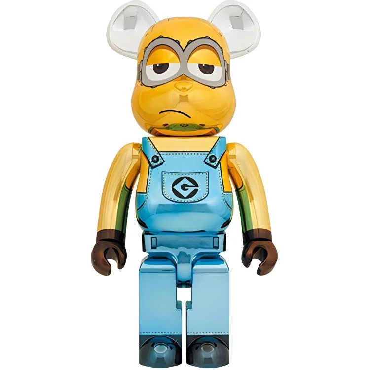 

Виниловая фигурка Be@rbrick X Minions Kevin Chrome Ver, 70 см