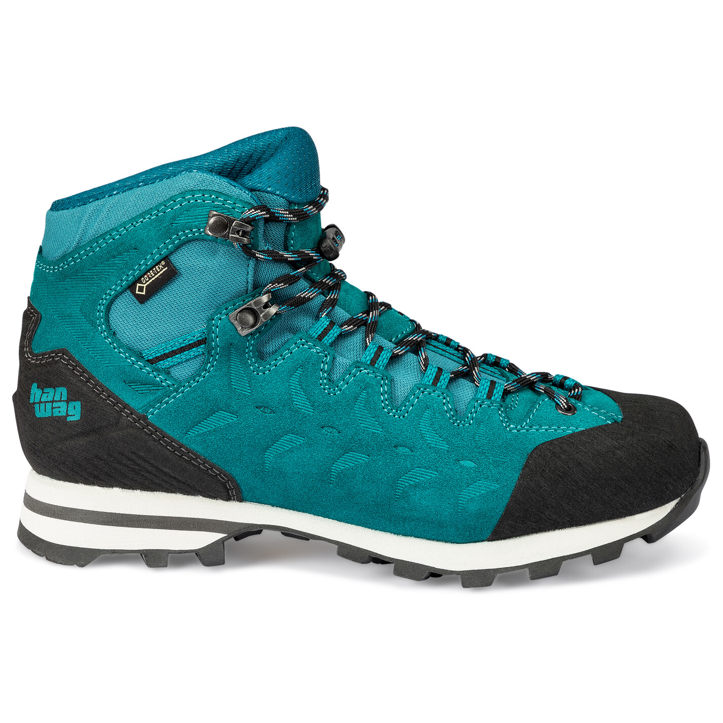 Ботинки для прогулки Hanwag Women's Makra Light GTX, цвет Bluegreen/Black