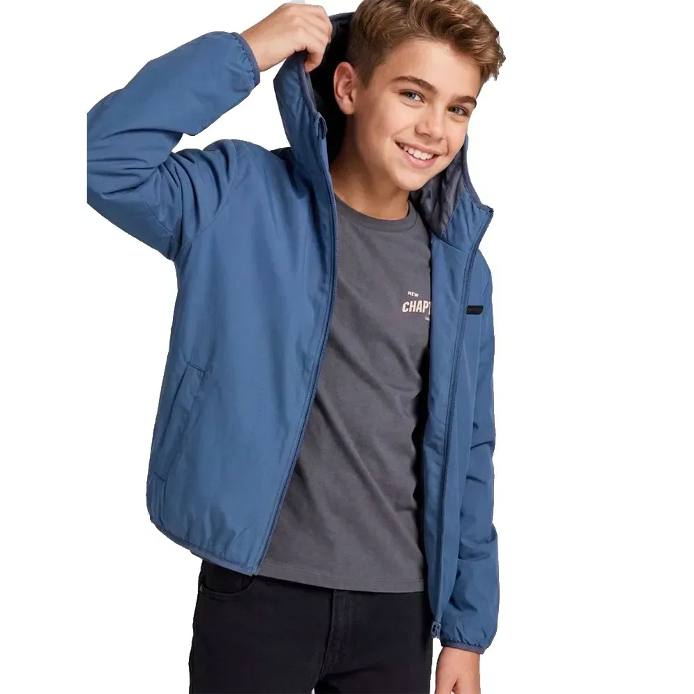 Детская куртка для мальчиков с капюшоном Jj rebel Jalo jacket Jj rebel, Blue — фото 3