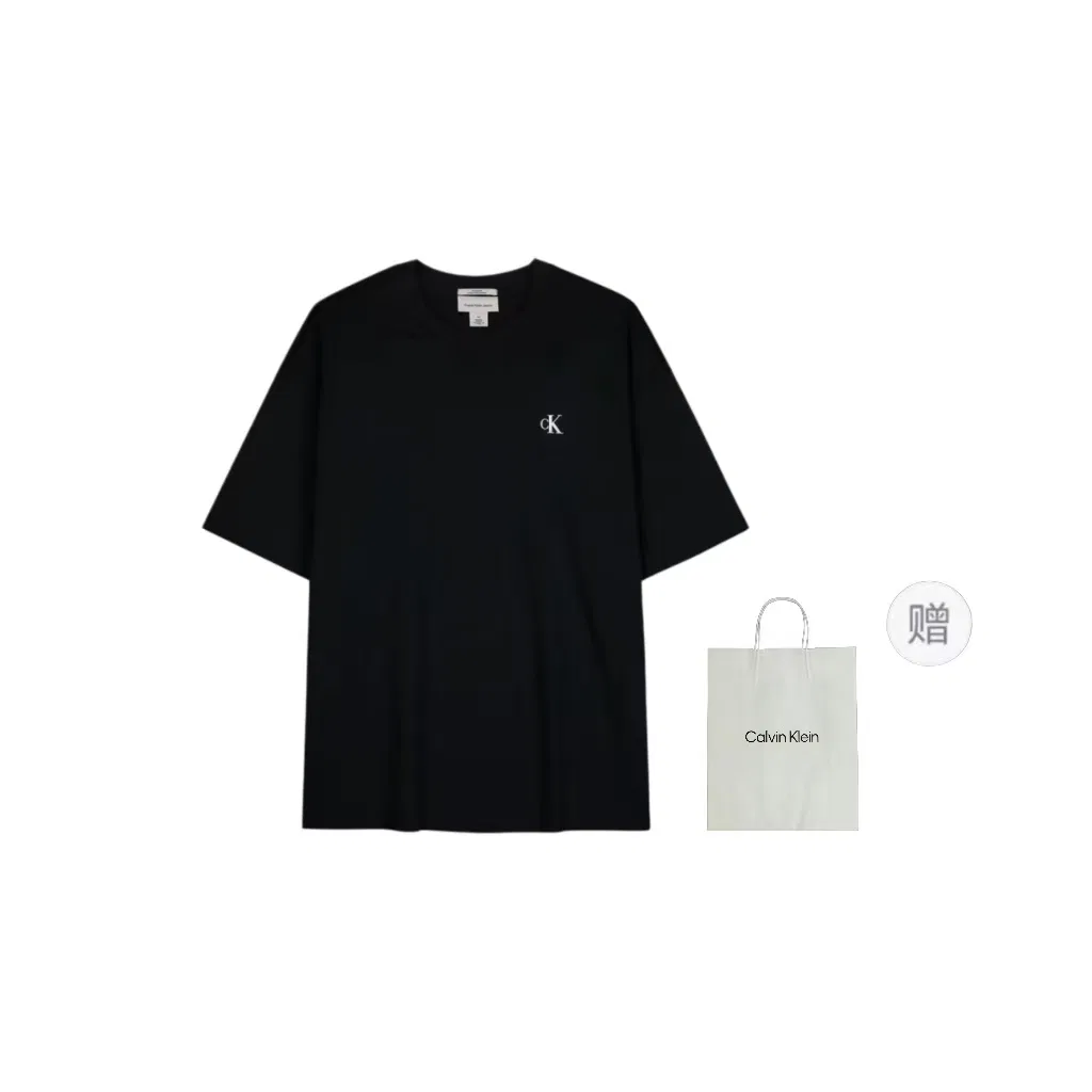 Футболка с круглым вырезом Calvin Klein, Space Black