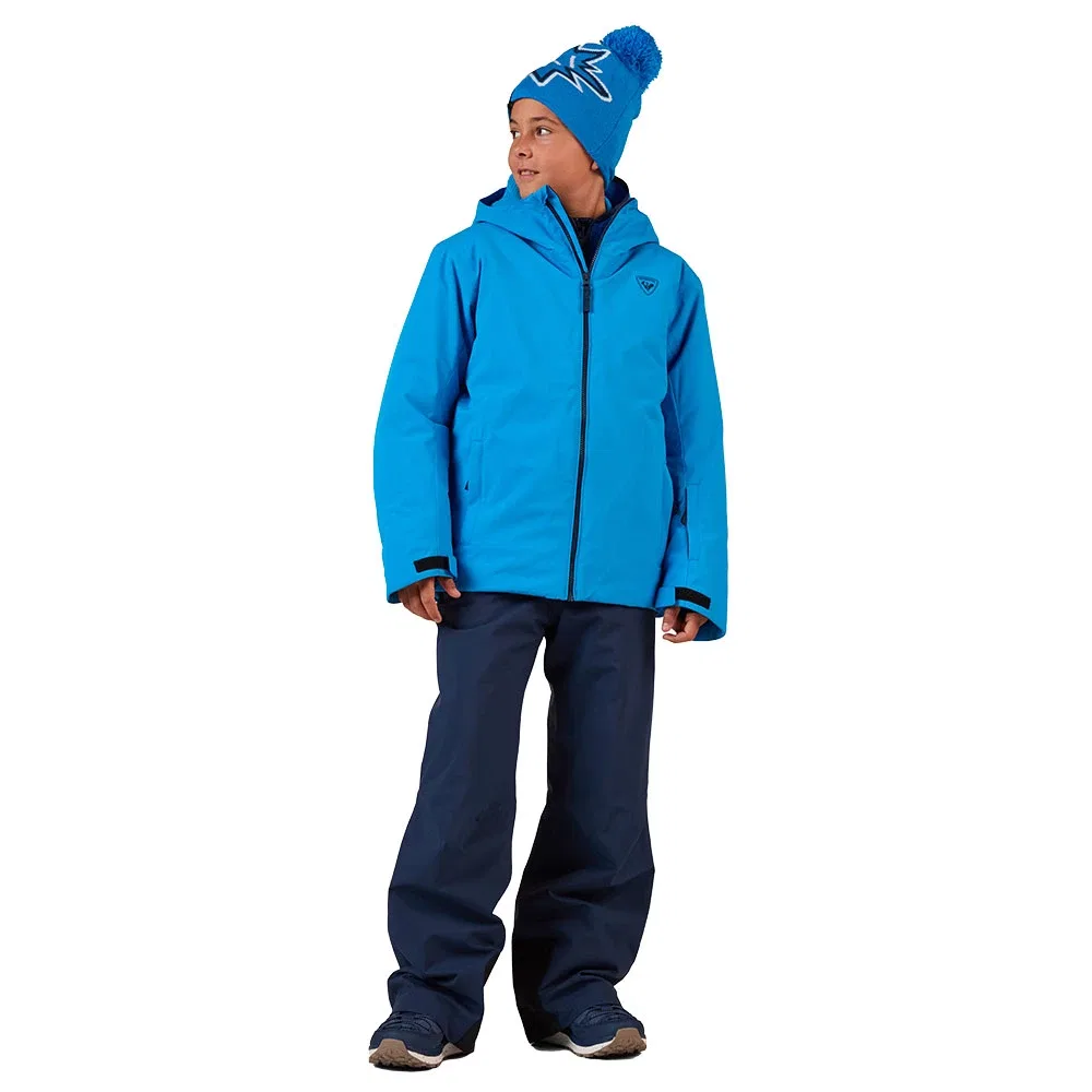Детская утепленная лыжная куртка Strawpile Rossignol, Blazing Blue — фото 4