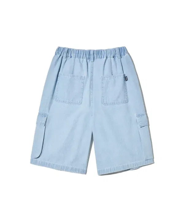 Шорты джинсовые детские летние, light blue, Brownbreath Kids — фото 3