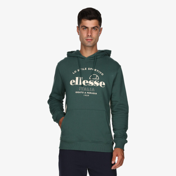 

Толстовка с капюшоном Ellesse, зеленый
