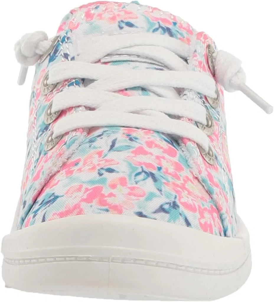 Детские кеды для девочек Roxy Rg Rory Slip on Sneaker, Blue/Pink Exc — фото 2
