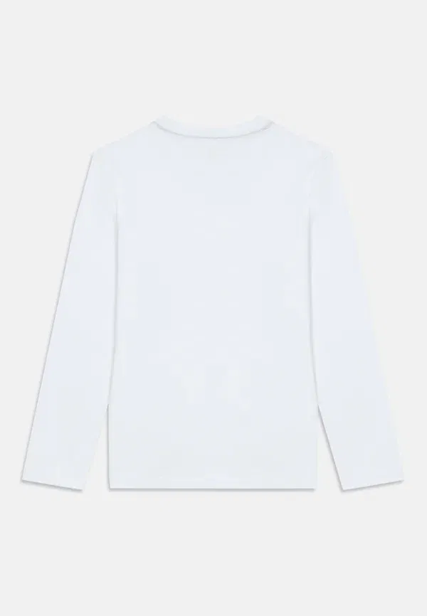 Футболка хлопковая Tommy Hilfiger, белый/темно-бордовый — фото 2