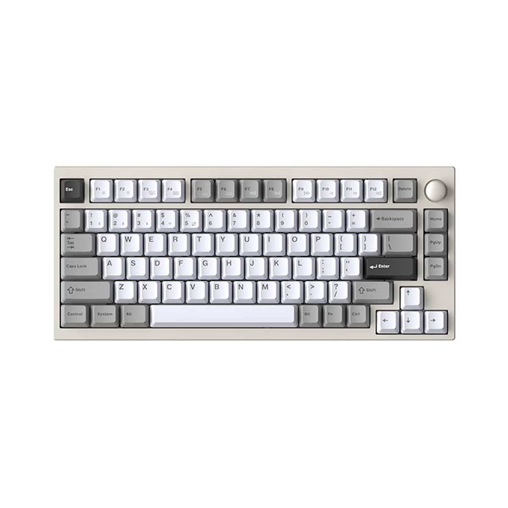 

Игровая беспроводная клавиатура SKN Bluebird 75, белый/серый, английская раскладка
