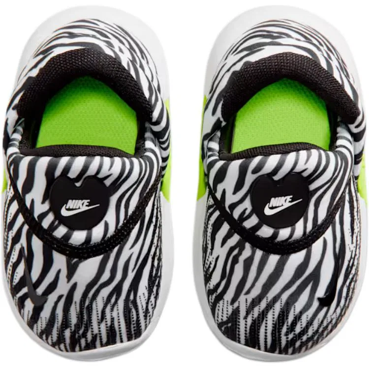 Детские кроссовки для мальчиков Nike, Цвет White/Neon Green/Black — фото 4