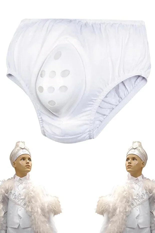 Детские трусы для мальчиков хлопковые Overpazar, White