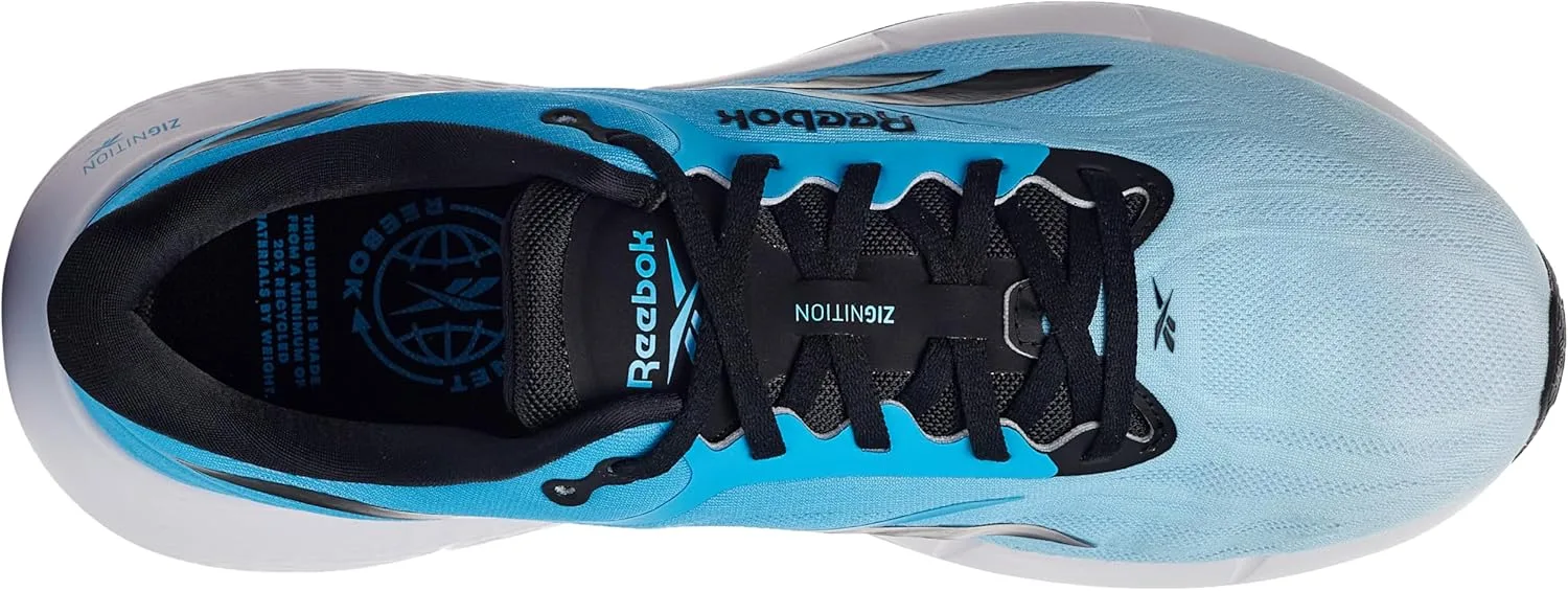 Кроссовки Reebok Herren Zignition, белый/голубой — фото 4