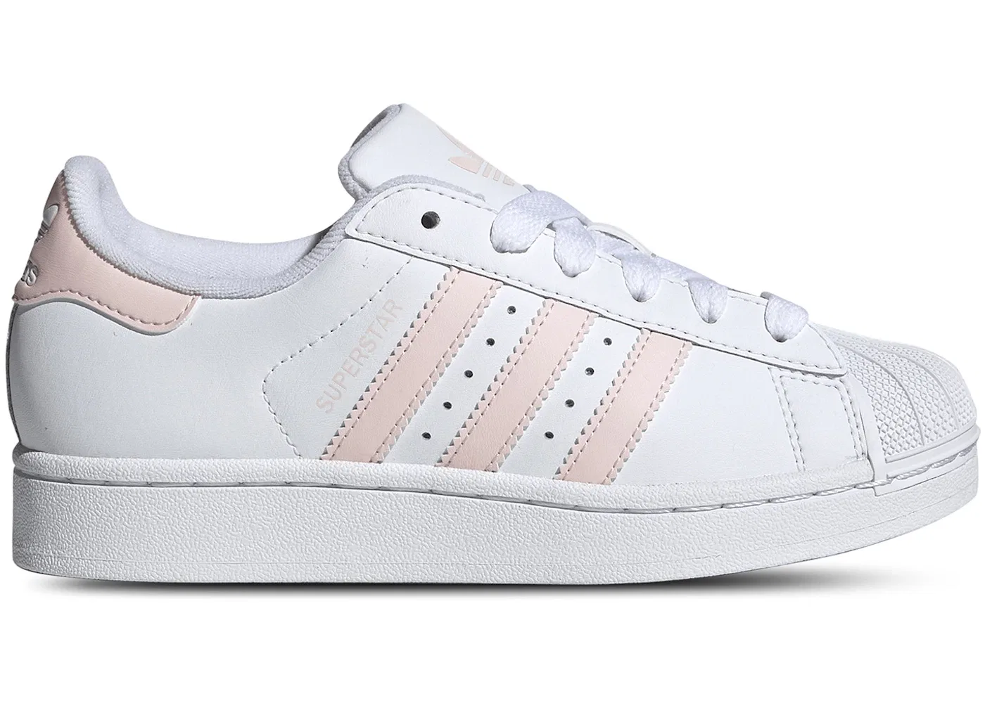 Детские кроссовки Lifestyle Adidas Superstar II, Cloud White/Sandy Pink/Cloud White