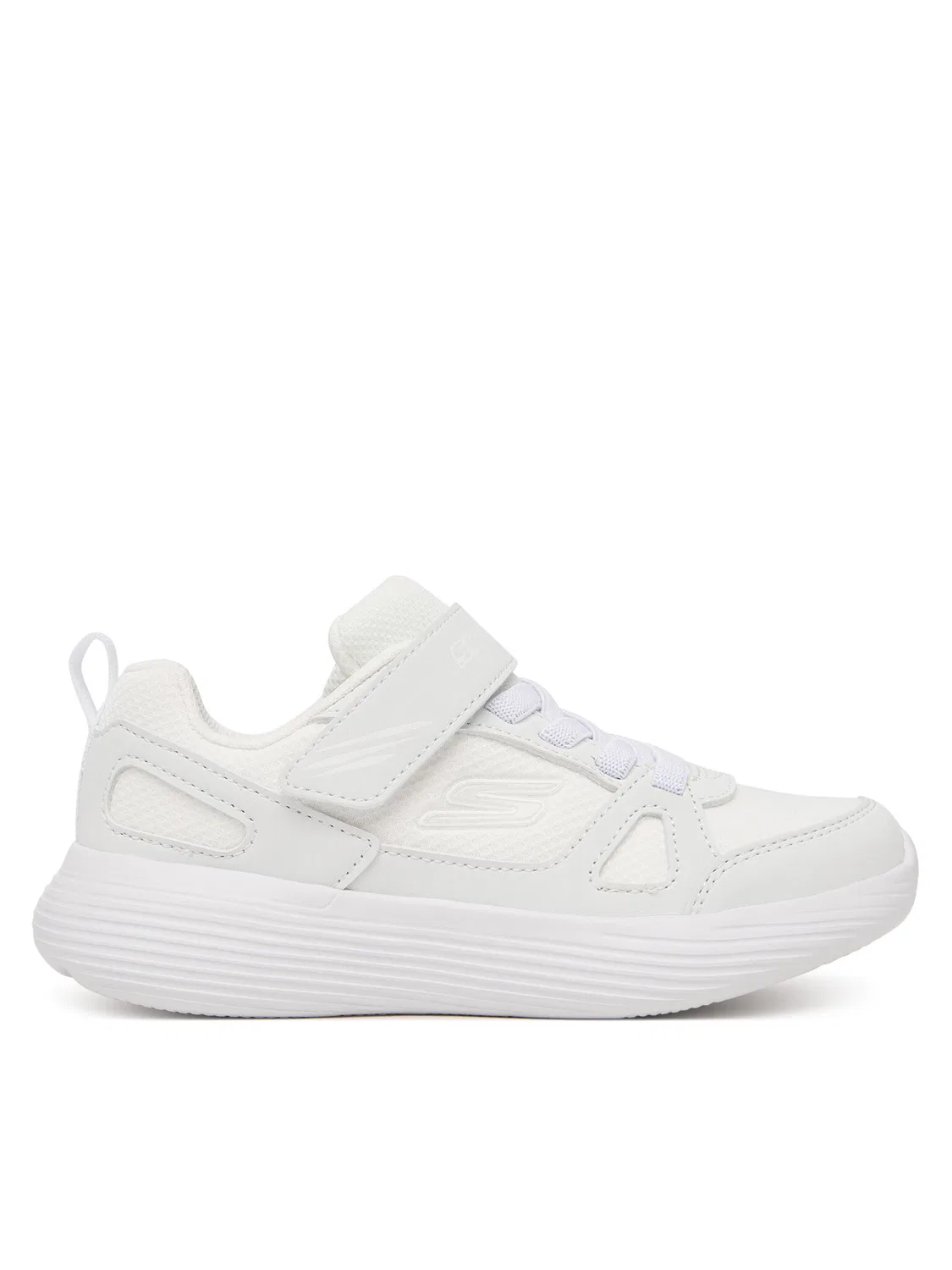 Кроссовки для мальчика Back To School: GOrun Skechers, белый