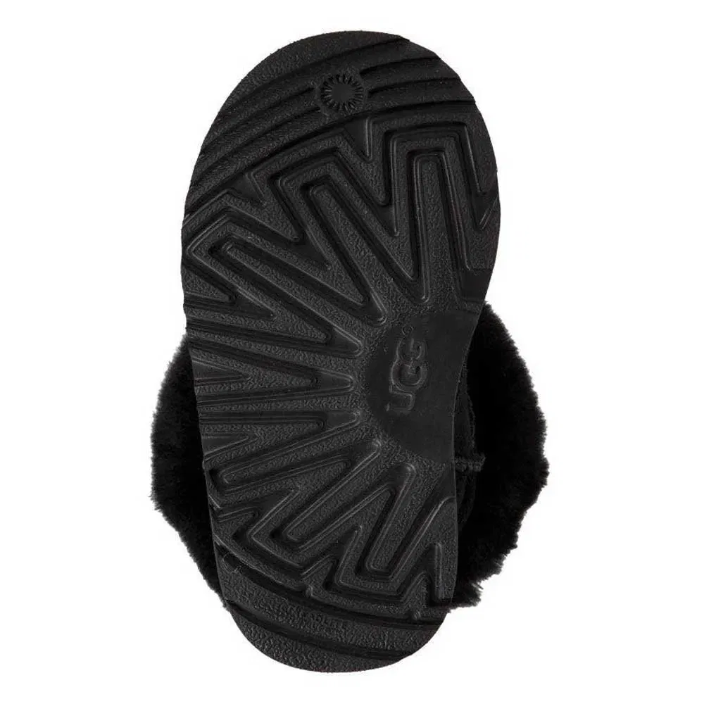 Детские зимние ботинки с овчиной Ugg Classic II, Black — фото 2