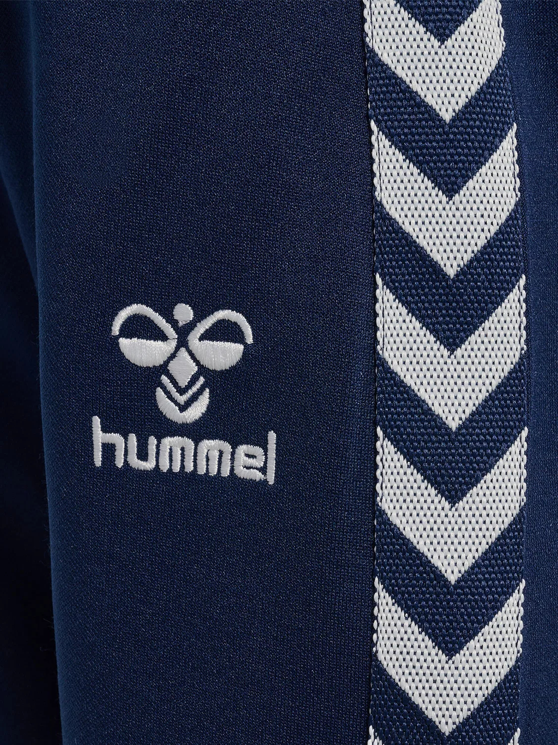 Детские спортивные штаны с регулируемой талией Hmlolek Hummel, Navyblau — фото 3