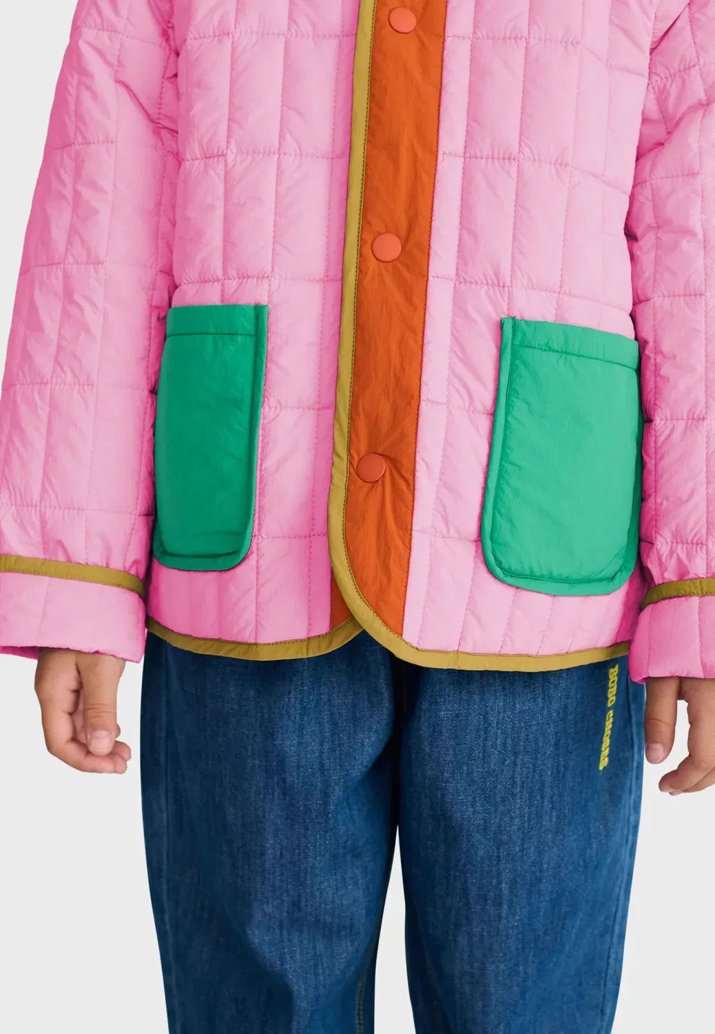 Куртка Booo bo choses унисекс - легкая куртка Bobo Choses, Light Pink — фото 4