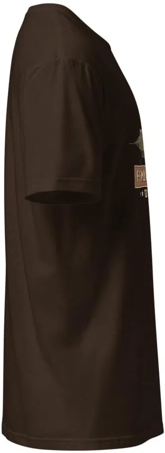 Мужская футболка с принтом F-105 Thunderchief 64000, Dark Chocolate — фото 4