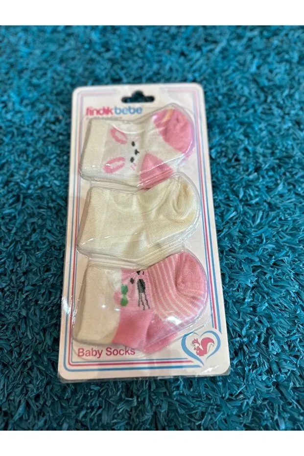 Детские носки хлопковые Elaabutik, Pink