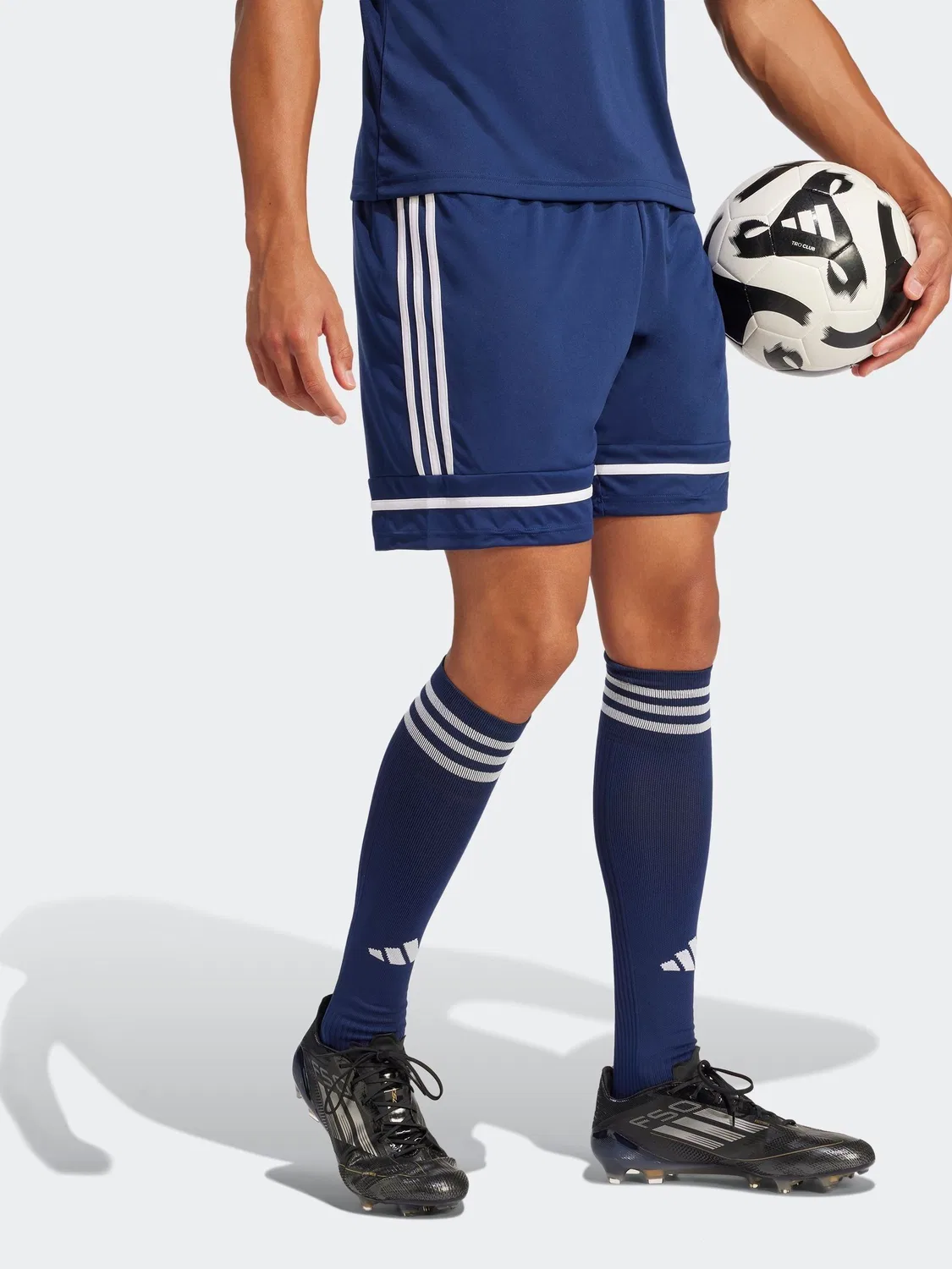 Шорты футбольные adidas Squadra 25, синие — фото 3