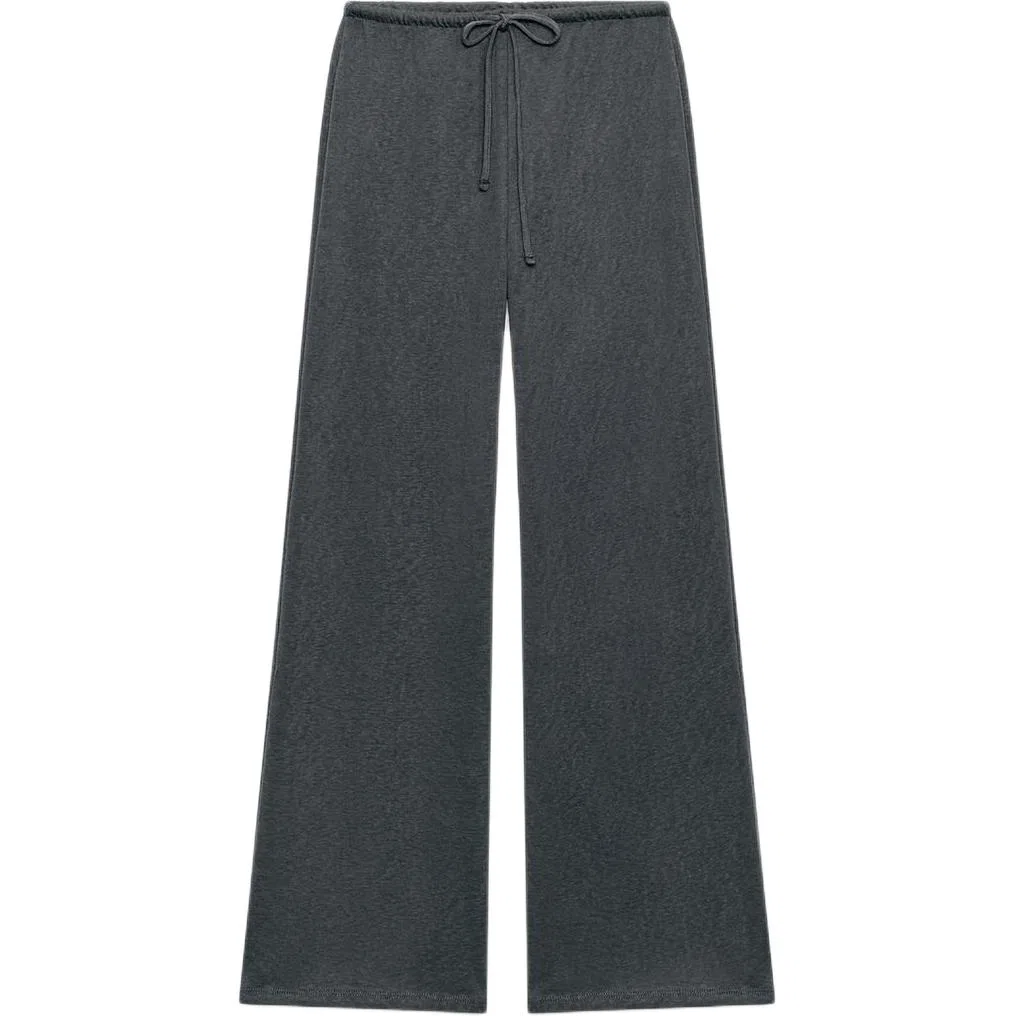 Женские повседневные брюки Coal Gray ZARA, Угольно-Серый