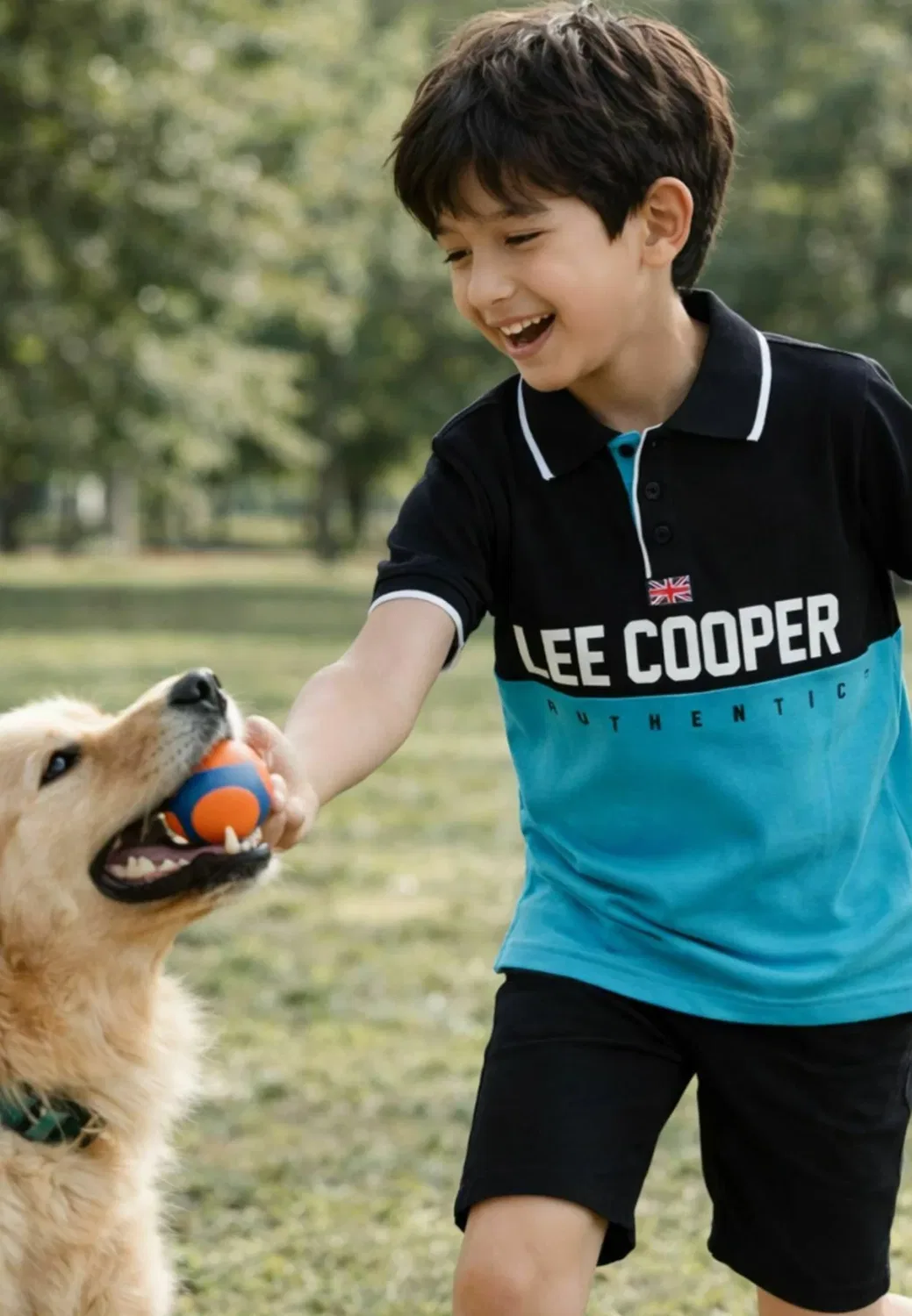 Рубашка поло Lee Cooper, Noir — фото 2