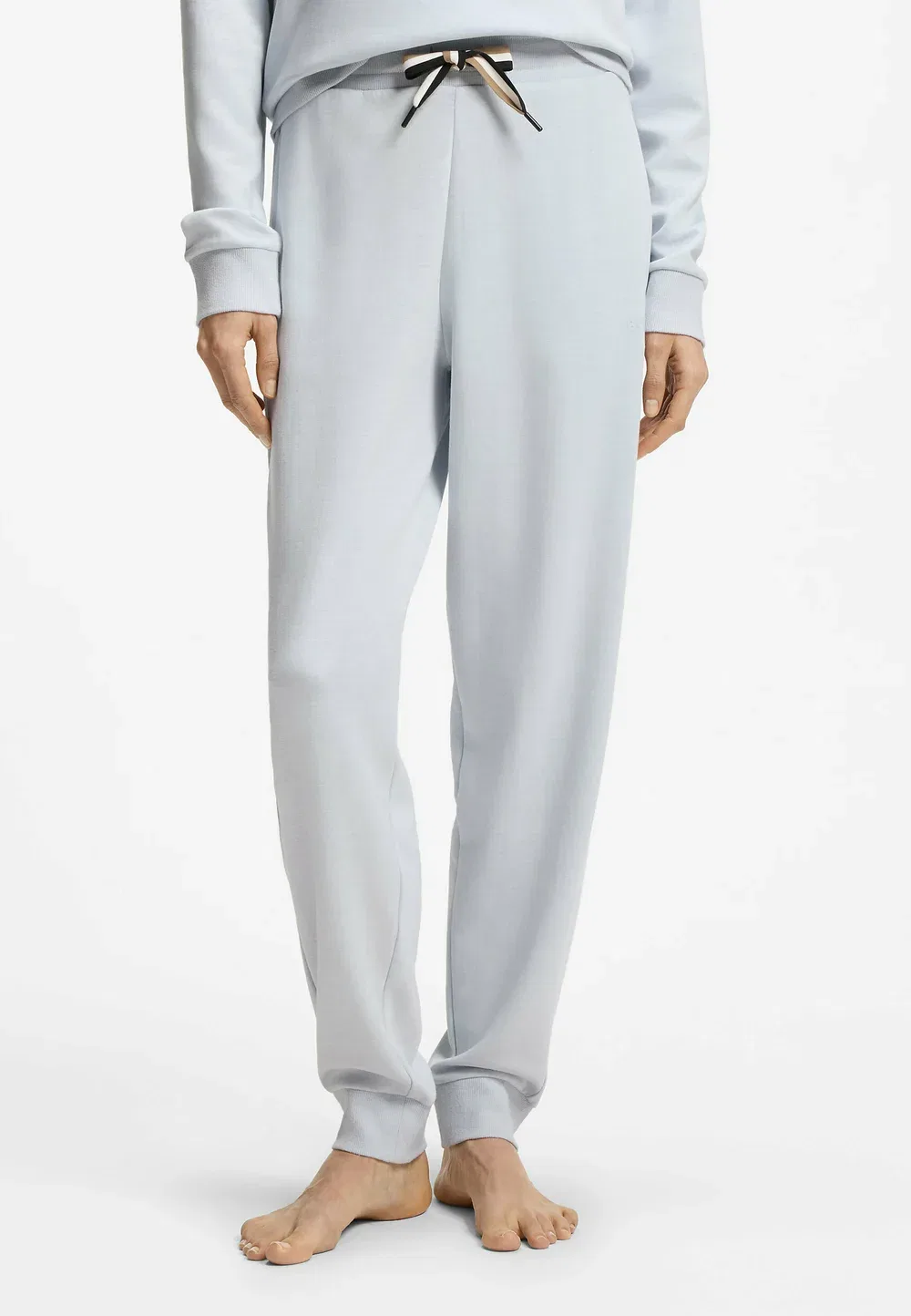 Cp stripe_pants cuff - pyjama bottoms Boss, Light Purple