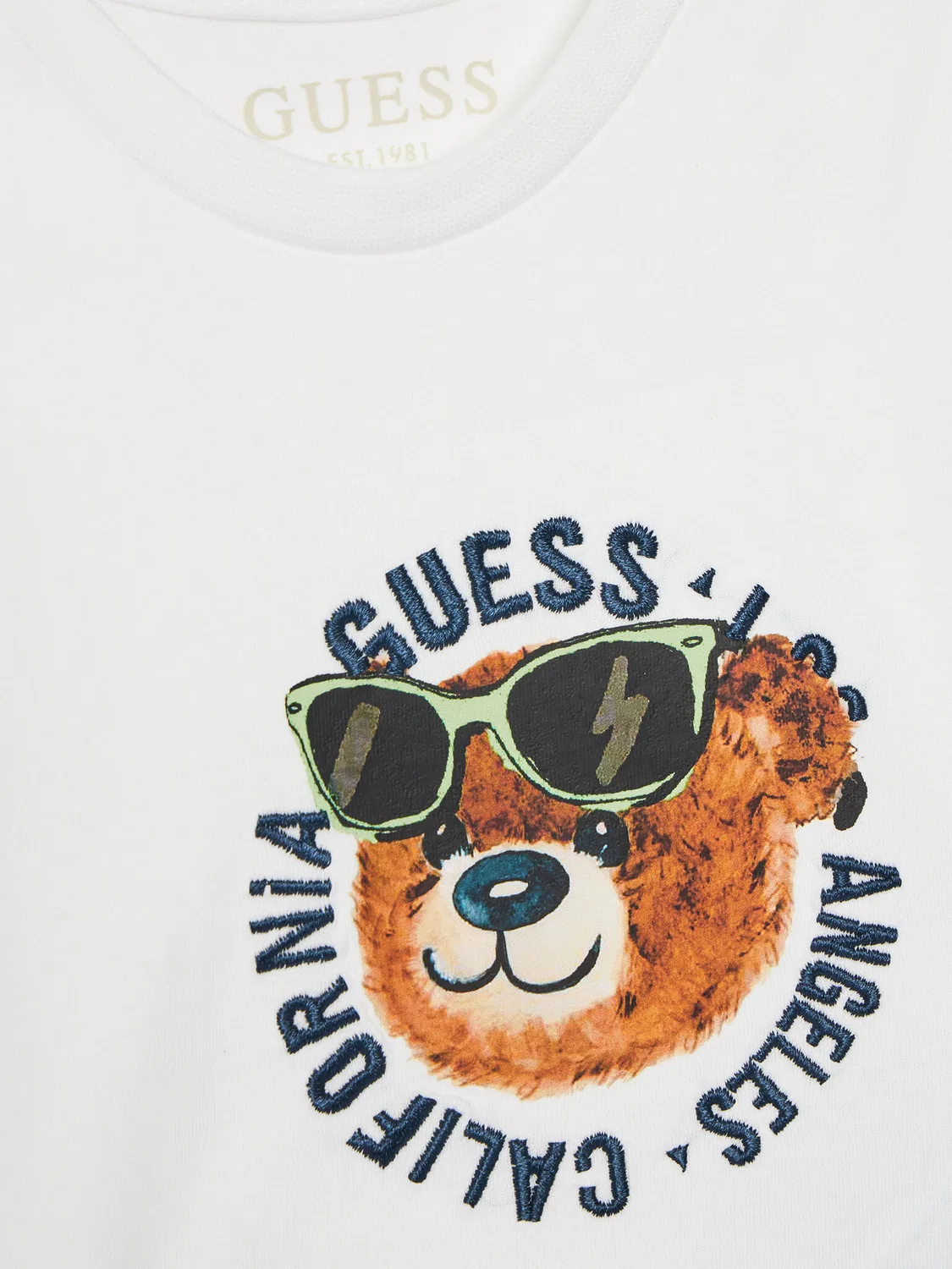 Детский комплект стандартного кроя для мальчика Guess, белый — фото 4