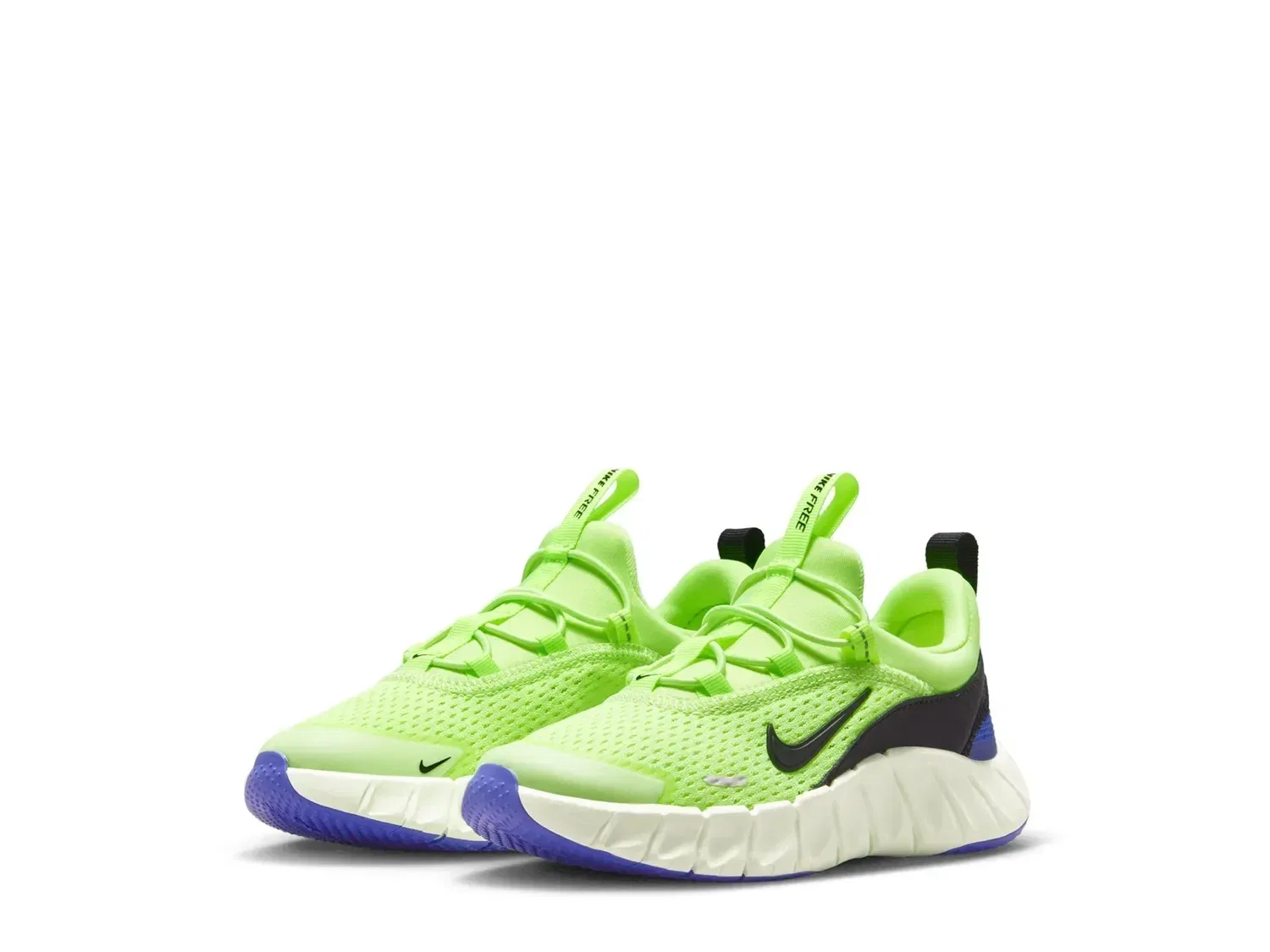 Кроссовки беговые Free Ride для мальчиков, Nike, желтый — фото 3