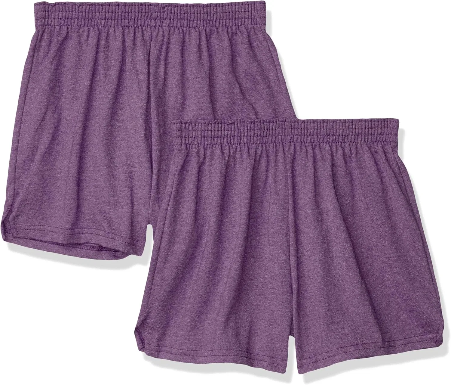 Аутентичные шорты для чирлидинга Soffe Girls, Team Purple Heather (3-Pack)