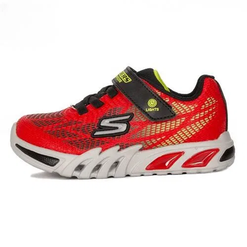 Детские кроссовки с подсветкой Skechers, Цвет Rot — фото 4