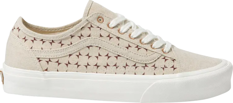 

Кеды Vans Old Skool Tapered Eco Theory Checkerboard Port, коричневый