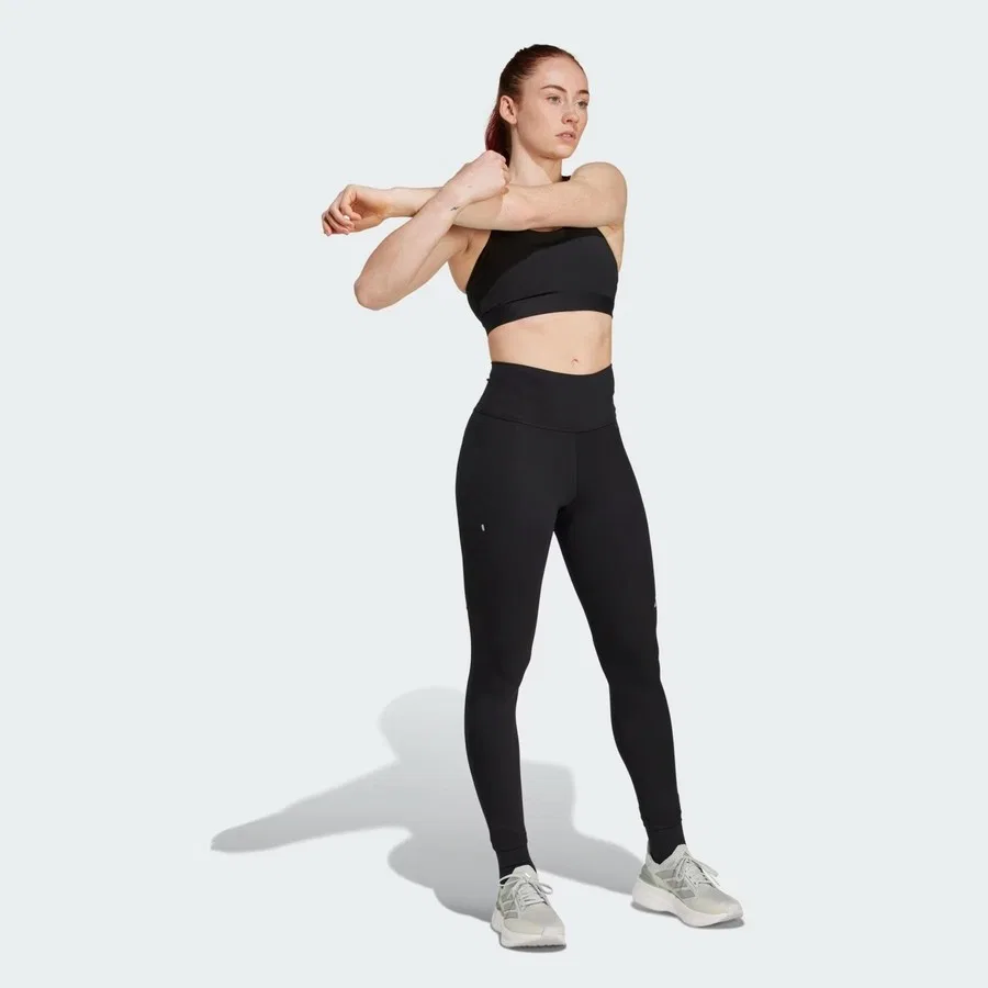 Спортивный бюстгальтер с высокой поддержкой Ultimate Run High-Support adidas, Черный — фото 3