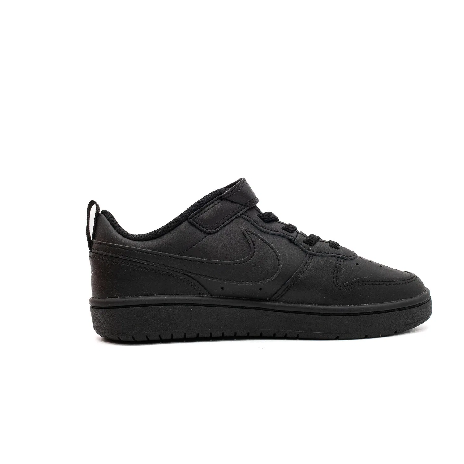 Детские кроссовки с принтом Nike Court Borough Low 2, Nike, Цвет: Schwarz — фото 2