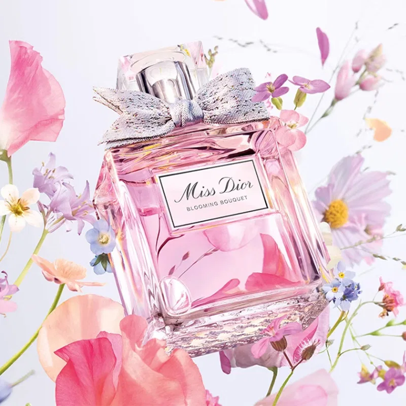 Женский парфюмерный набор с бальзамом для губ, модель Floral Sweetheart, DIOR, Pink Butterfly Box Limited Edition — фото 3