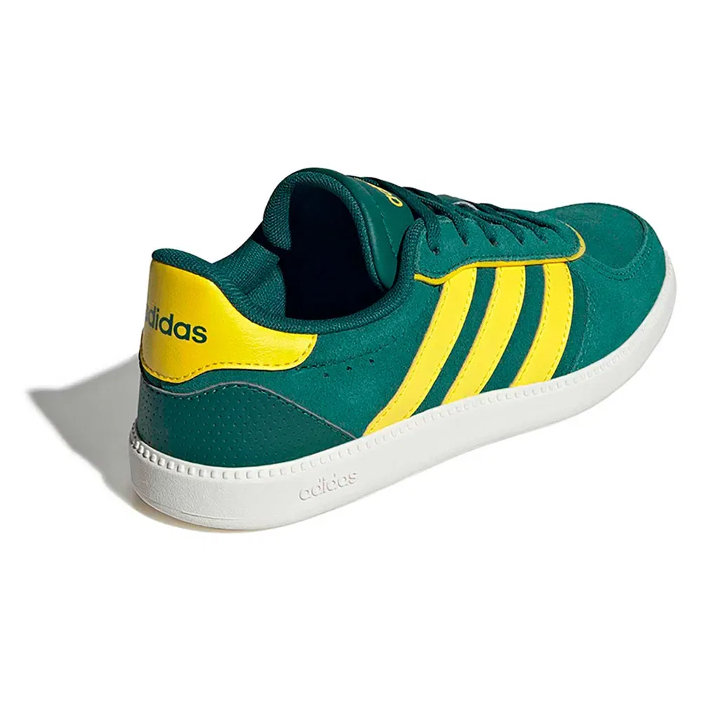 Детские кроссовки для девочек с низким силуэтом Breaknet Sleek Adidas, Green — фото 4